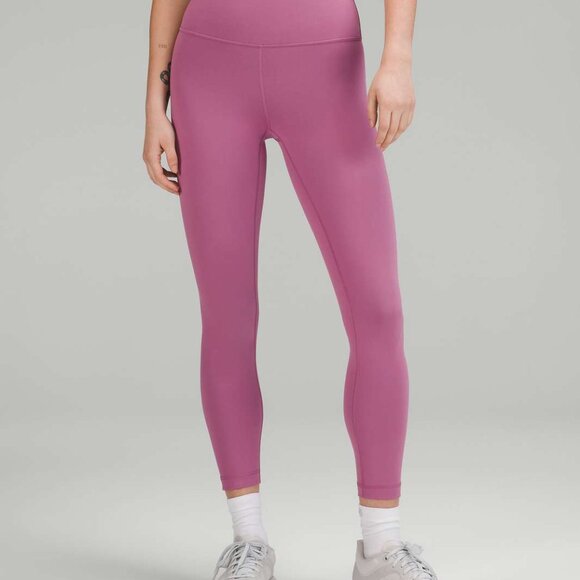 Lululemon Wunder Train High-Rise Tight 25" Velvet Dust Size 4 Worn Once - Picture 1 of 6